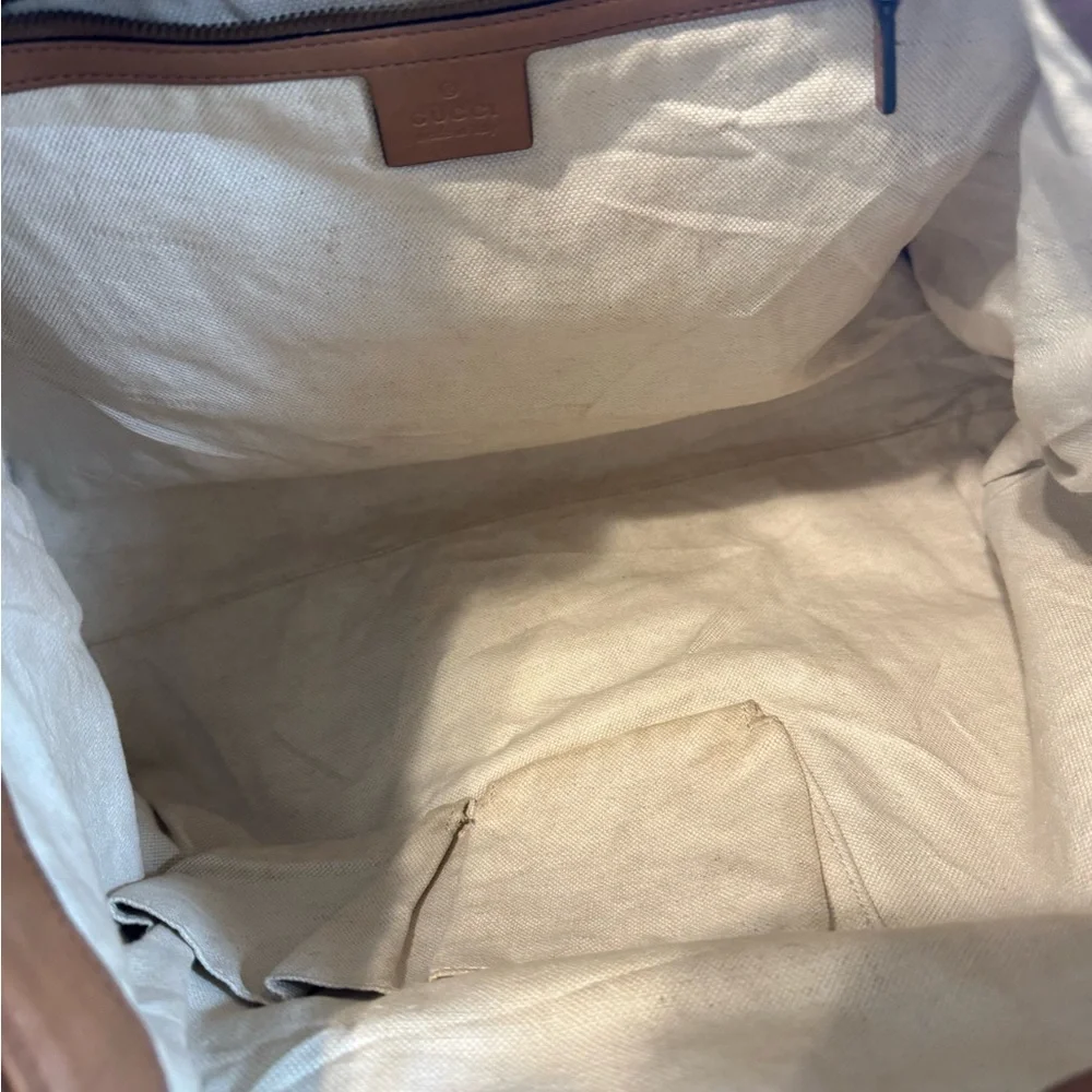 SOLD SOLD SOLD Gucci Rania Top Handle Stripe tassel - Picture 6 of 10